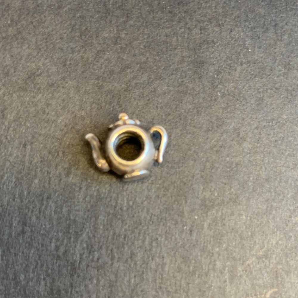 Pandora Silver Teapot Charm Bracelet